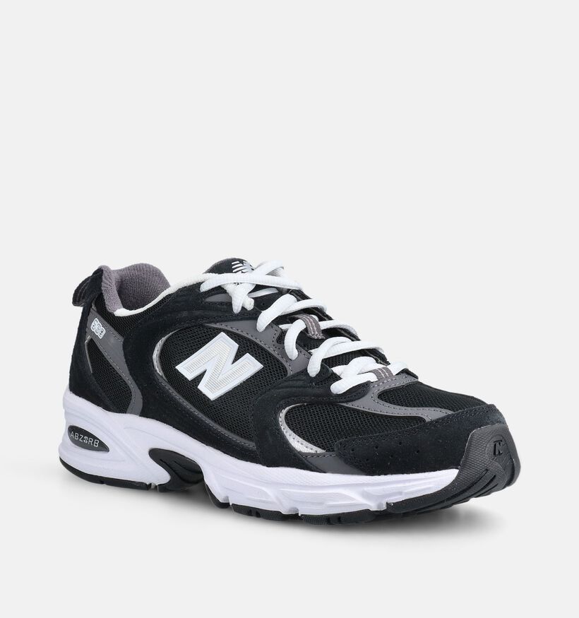 New Balance 530 Zwarte Sneakers voor dames (375000) - geschikt voor steunzolen