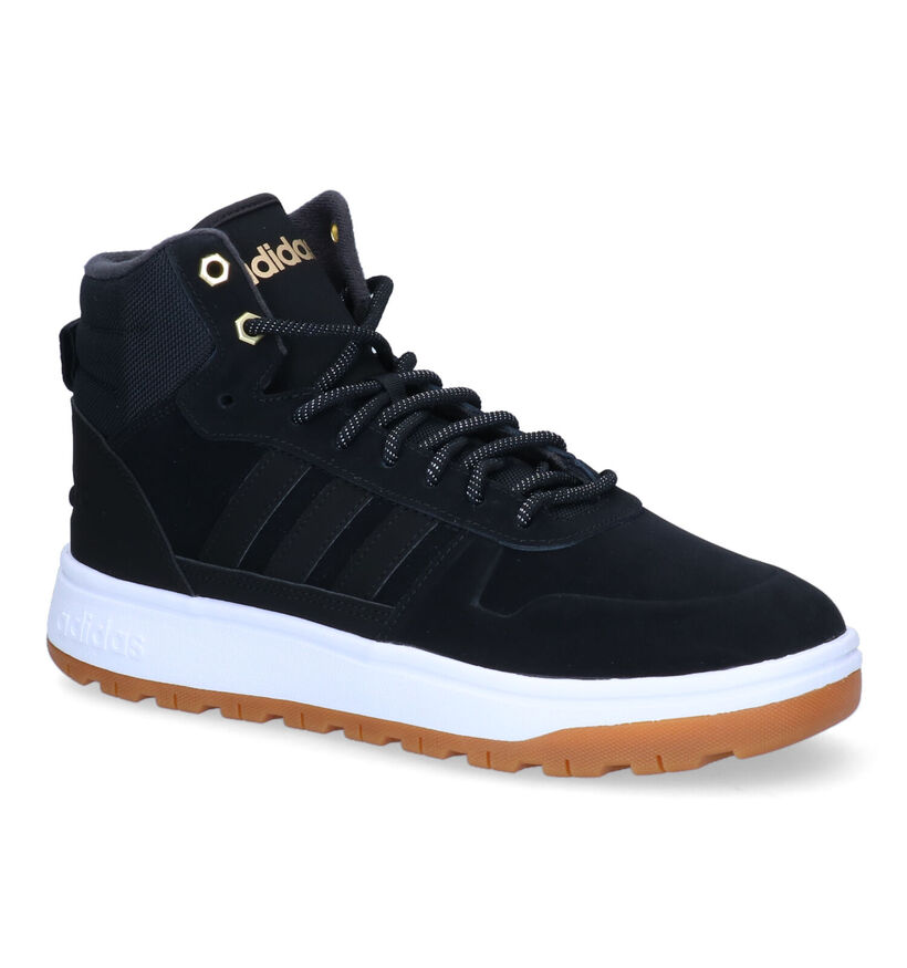 adidas Frozetic Zwarte Sneakers in kunstleer (301428)