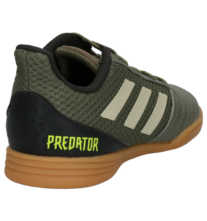 adidas Predator 19.4 Chaussures de foot en Vert kaki en simili cuir (262647)