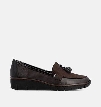 Rieker Lage schoenen Zwart/Bruin