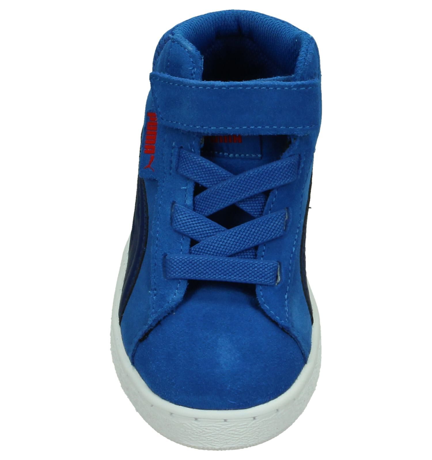 Blauwe puma sneakers top