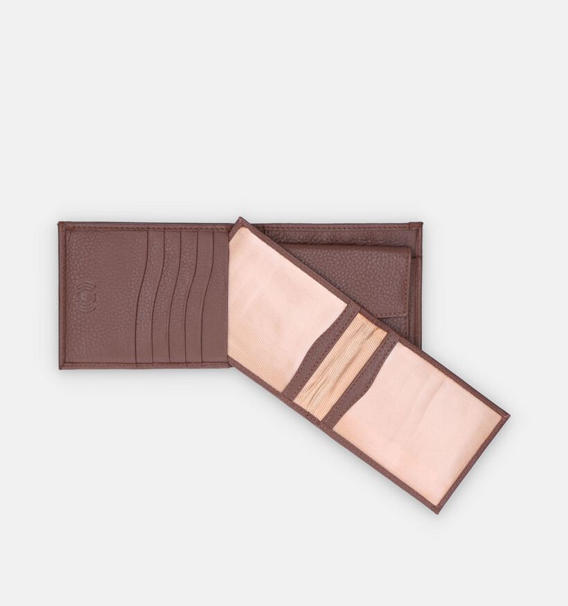 Crinkles Cognac Portefeuille voor heren (373817)
