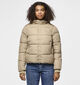 Pieces Bee Puffer Jacket Beige Jas voor dames (361159)