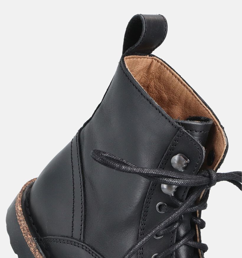 Birkenstock Bryson Natural Leather Boots met Veter voor dames (376071) - geschikt voor steunzolen