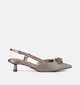 Tamaris Pearl Glam Escarpins slingback en Beige pour femmes (367686)