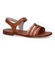 Beberlis Cognac Sandalen in leer (306994)