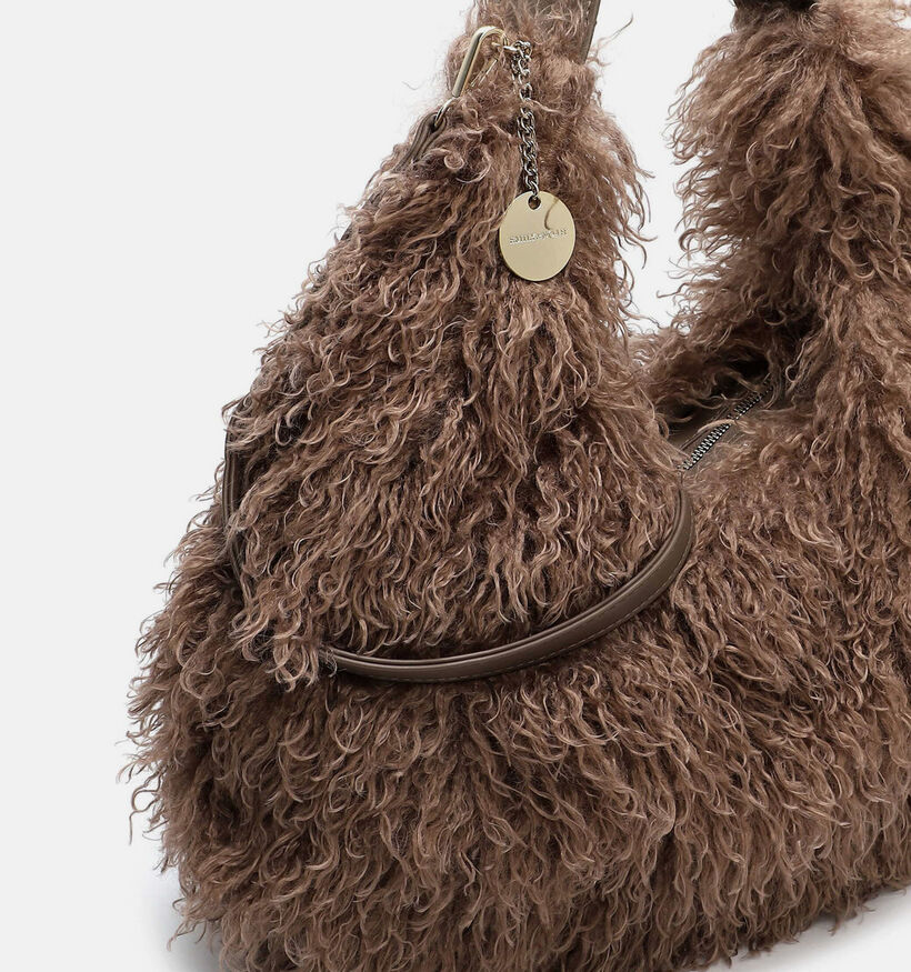 Emily & Noah Lionne Taupe Schoudertas voor dames (378846)