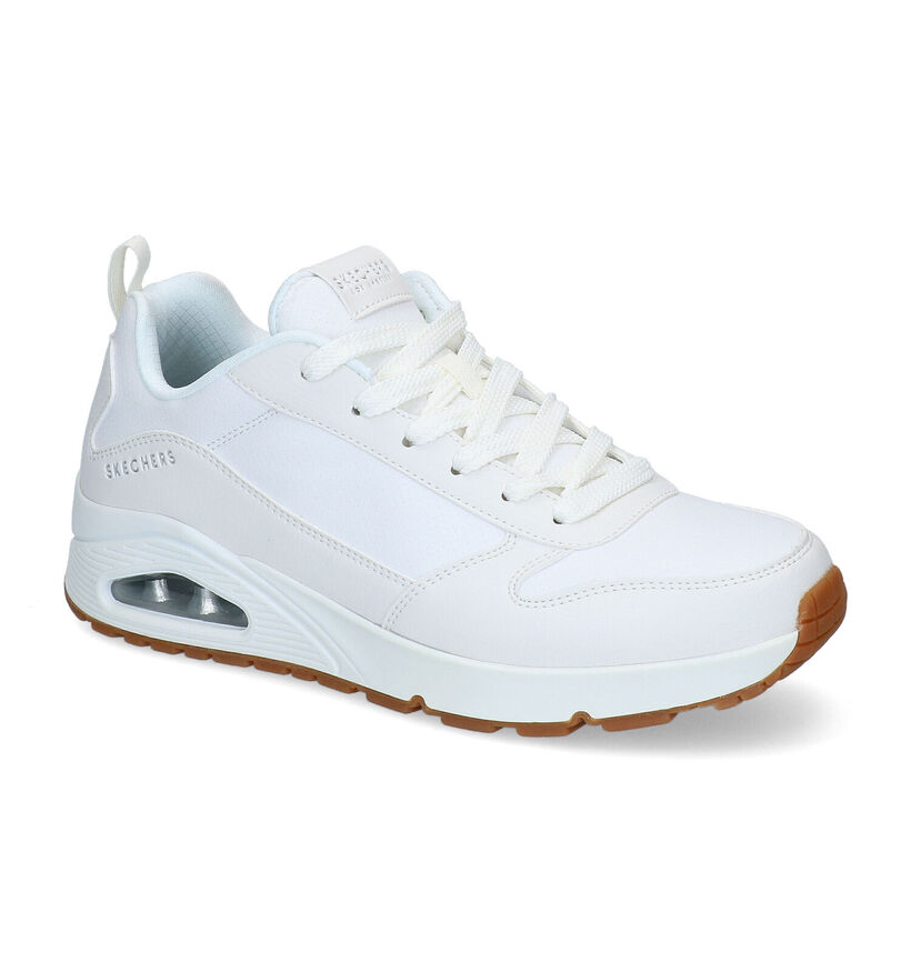 Skechers Uno Hideaway Witte Sneakers voor heren (319528)