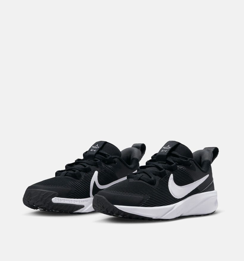 Nike Star Runner 4 PS Zwarte Sneakers voor jongens, meisjes (347949)