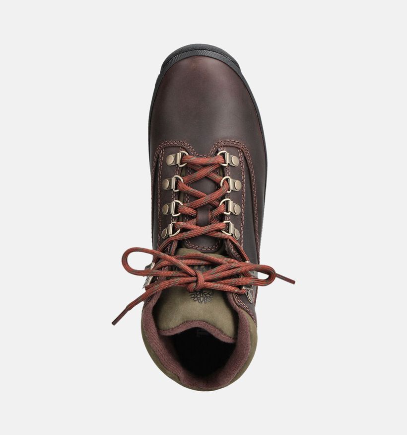 Timberland Euro Hiker Mid Boots à lacets en Marron pour femmes, hommes (360566) - pour semelles orthopédiques