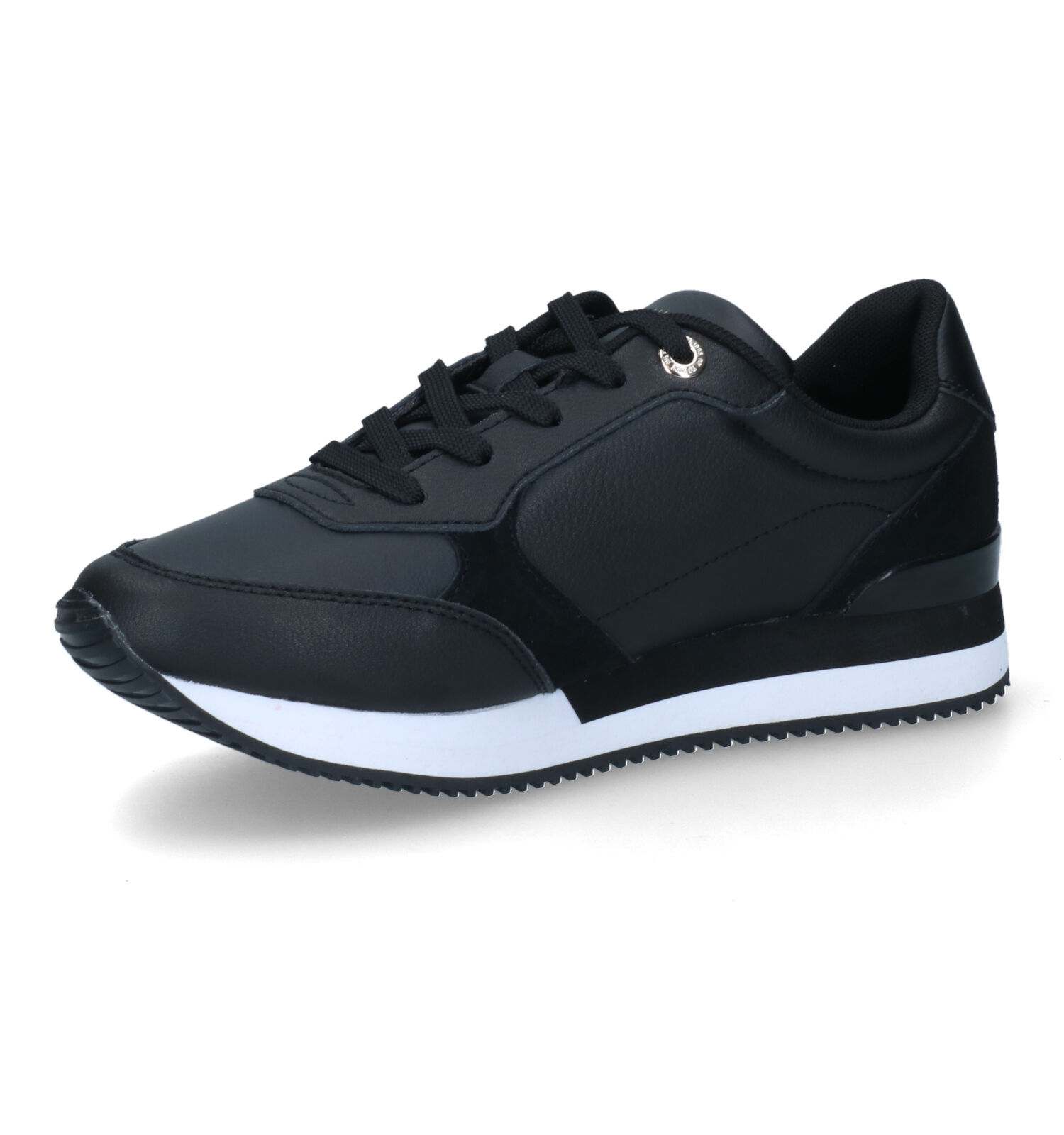 Tommy sneakers dames zwart store