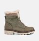 Remonte Boots à lacets en Vert kaki pour femmes (363561) - pour semelles orthopédiques