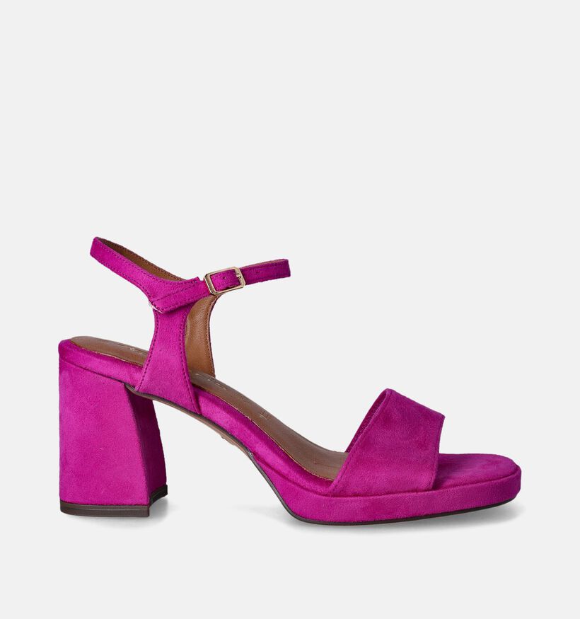 Tamaris Fuchsia Sandalen met blokhak voor dames (354398)