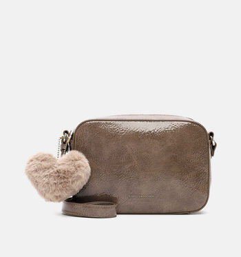Emily & Noah Crossbody tassen Zwart/Taupe