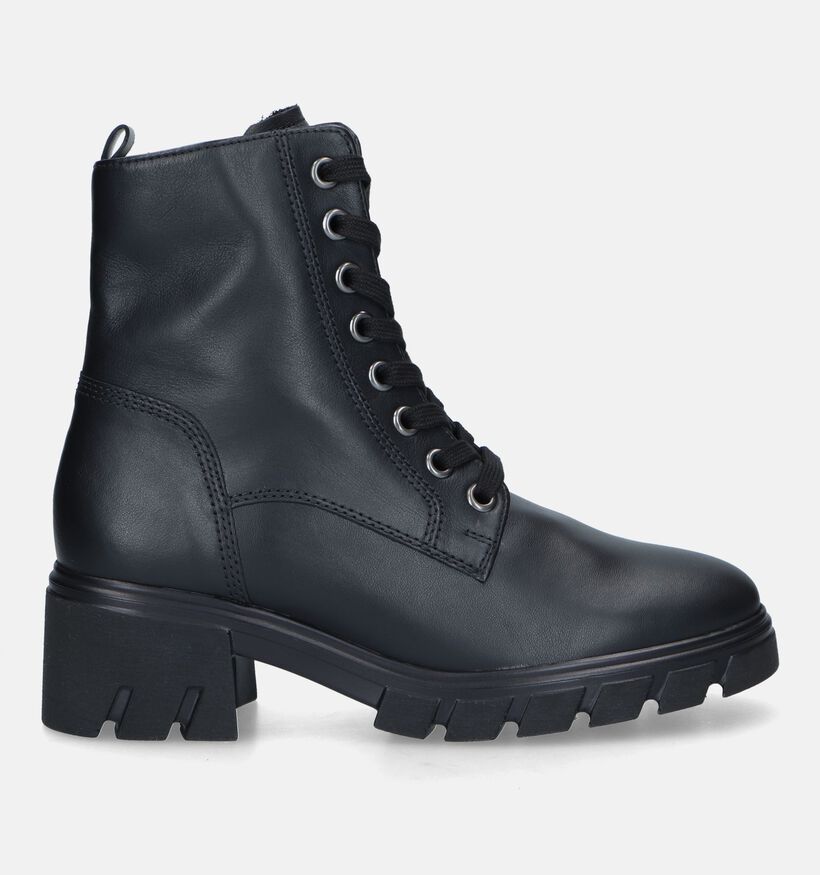 Gabor Comfort Zwarte Bottines voor dames (331198) - geschikt voor steunzolen