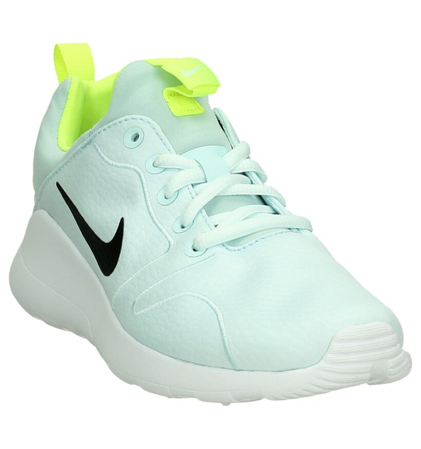 Nike Kaishi Baskets basses en Vert menthe en textile (189555)