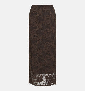 Vila Lorna Jupe mi-longue en Marron pour femmes (379768)