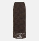 Vila Lorna Donkerbruine Midi-Rok voor dames (379768)