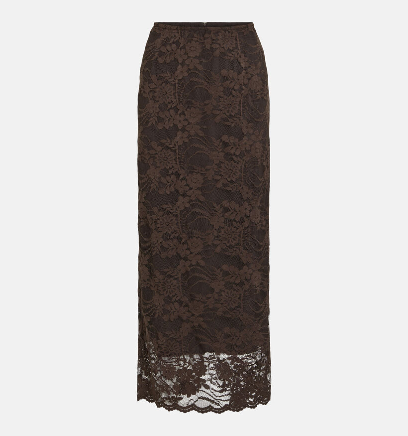 Vila Lorna Donkerbruine Midi-Rok voor dames (379768)