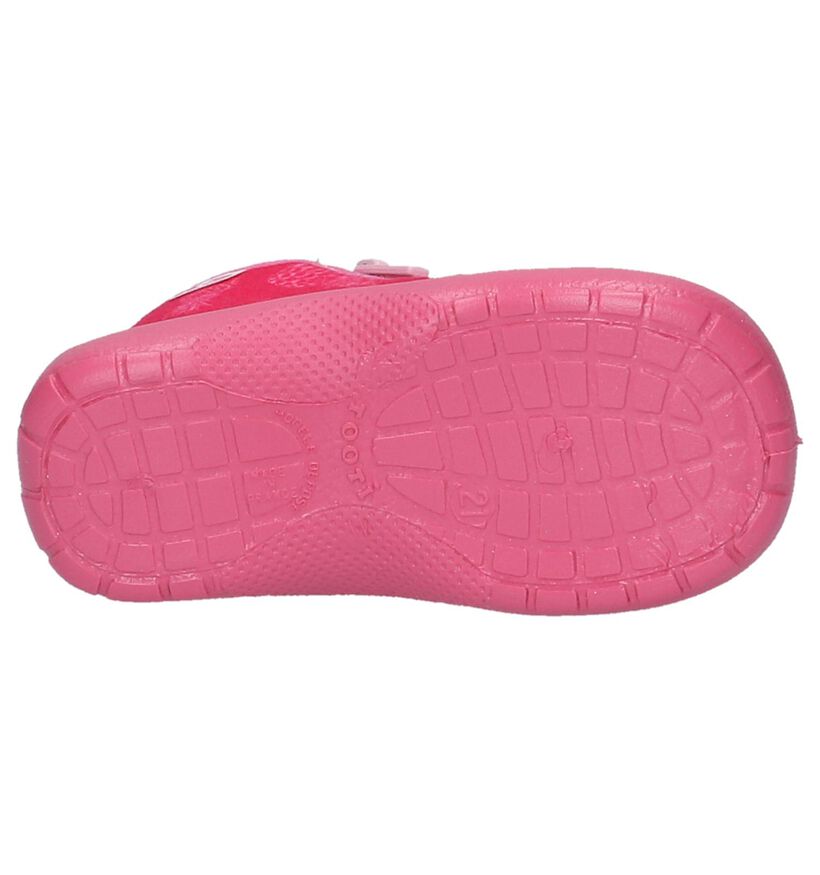 Fuxia Babypantoffels K3 Vraff in stof (221134)