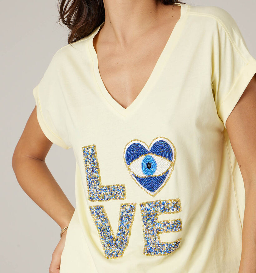 Deeluxe Original Mykolove Lichtgele T-shirt voor dames (369757)