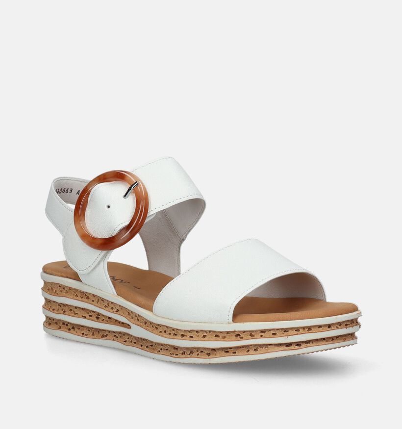 Gabor Best Fitting Witte Sandalen voor dames (339483)