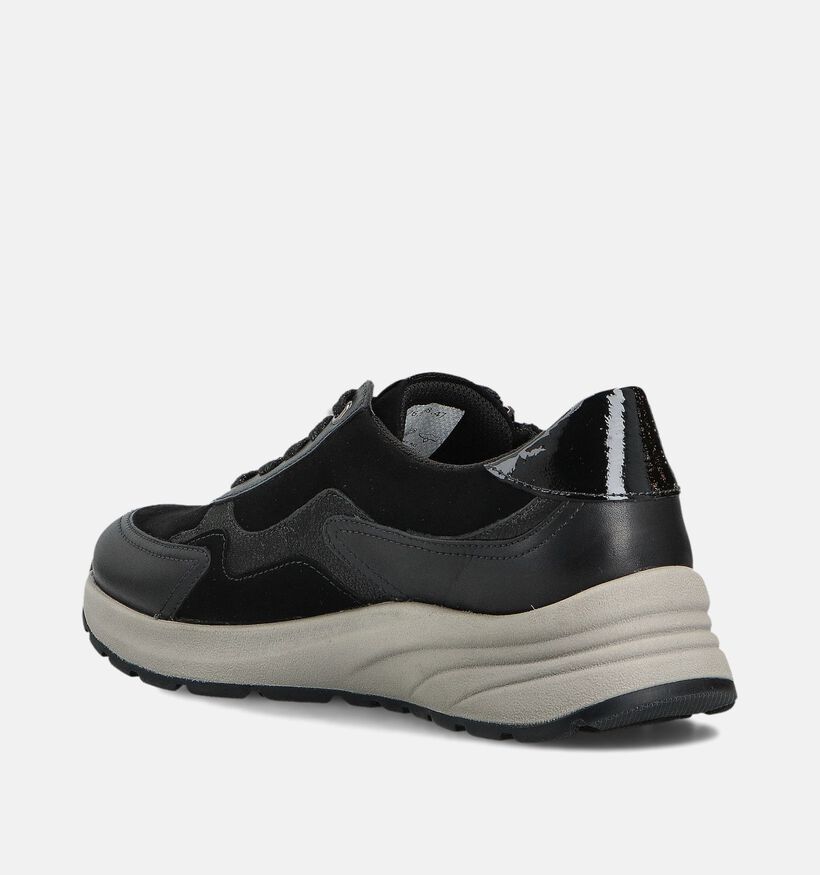 Gabor Chaussures à lacets en Noir pour femmes (363145) - pour semelles orthopédiques