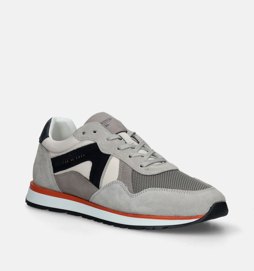 Cycleur de Luxe Campy Grijze Veterschoenen voor heren (340786) - geschikt voor steunzolen