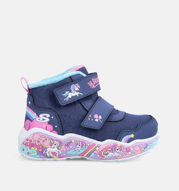 Skechers High Baskets Bleu