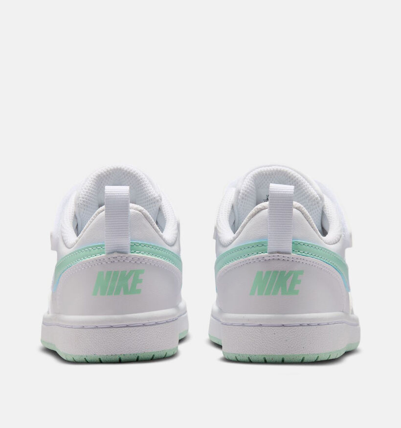 Nike Court Borough Witte Sneakers voor meisjes (376161)