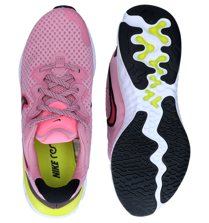 Nike Renew Roze Sneakers in stof (284562)