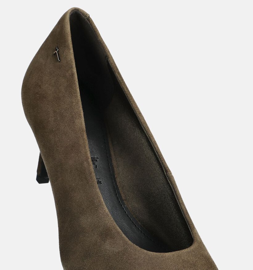 Tamaris Olijfgroene Pumps voor dames (376650)
