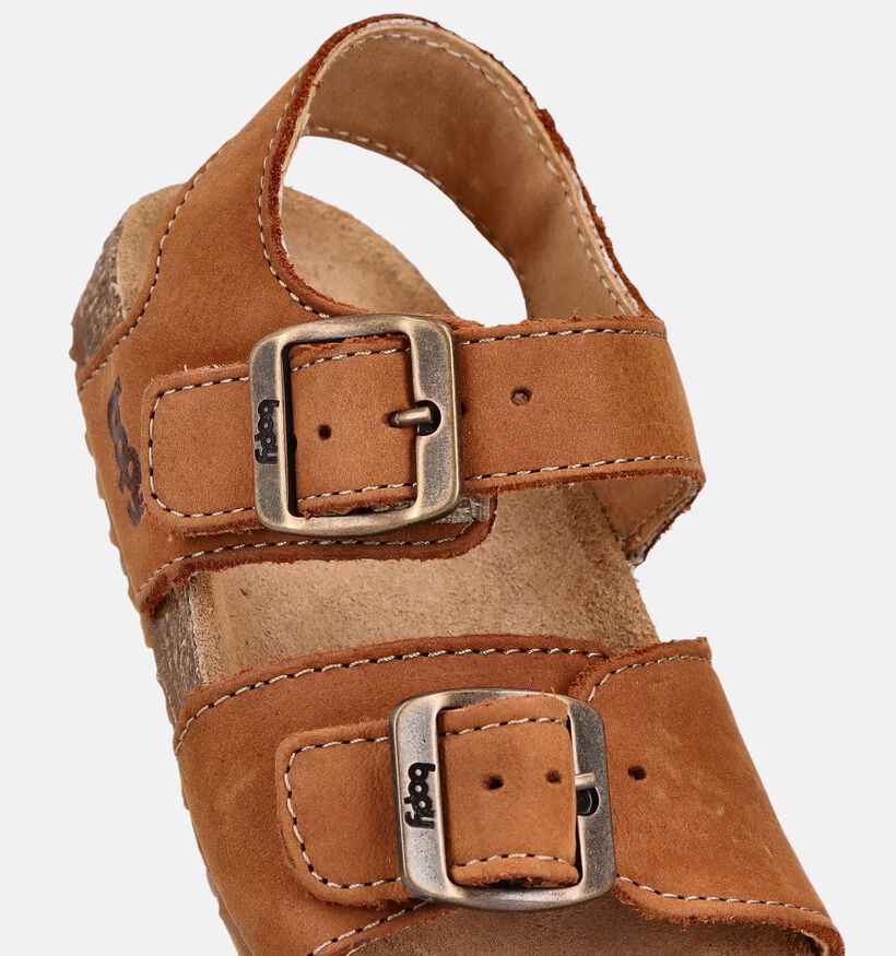 Bopy Sandales en Camel pour filles, gar&ccedil;ons (373081)