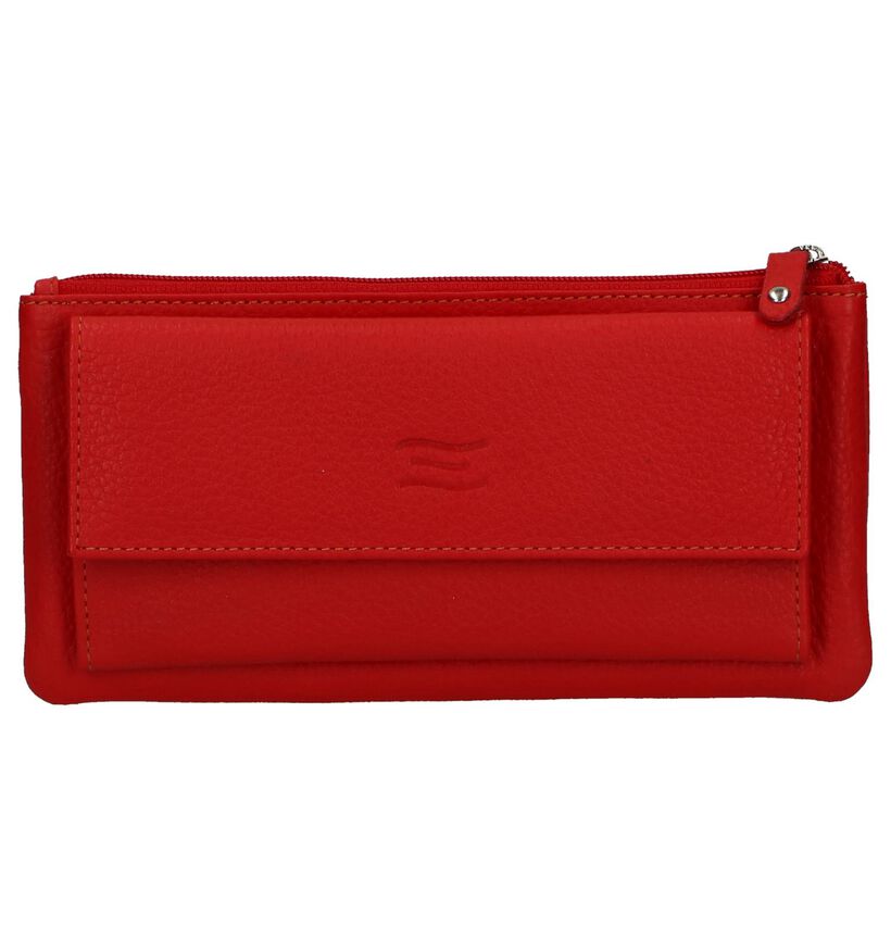 Crinkles Zwarte Ritsportemonnee voor dames (340496)