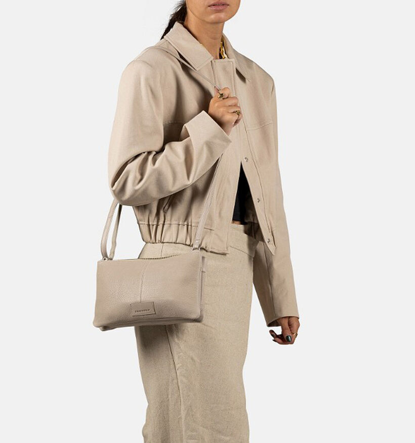 Burkely Skylar Sac porté croisé en Beige pour femmes (356697)