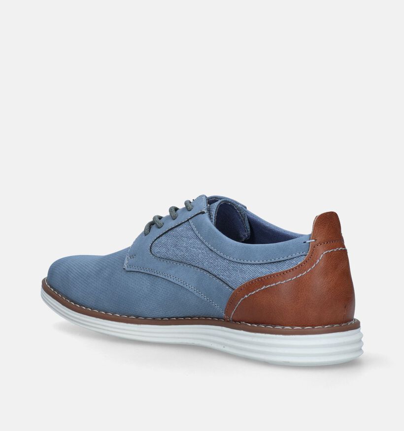 Origin Chaussures à lacets en Bleu clair pour hommes (339313)