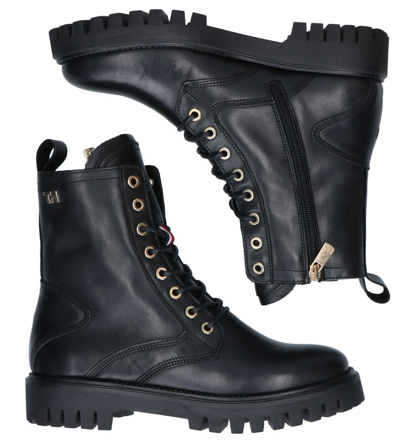 Tommy Hilfiger Bottines en Noir en cuir (279974)