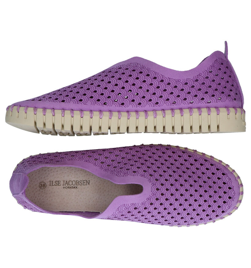 Ilse Jacobsen Tulip Groene Instappers voor dames (340290) - geschikt voor steunzolen