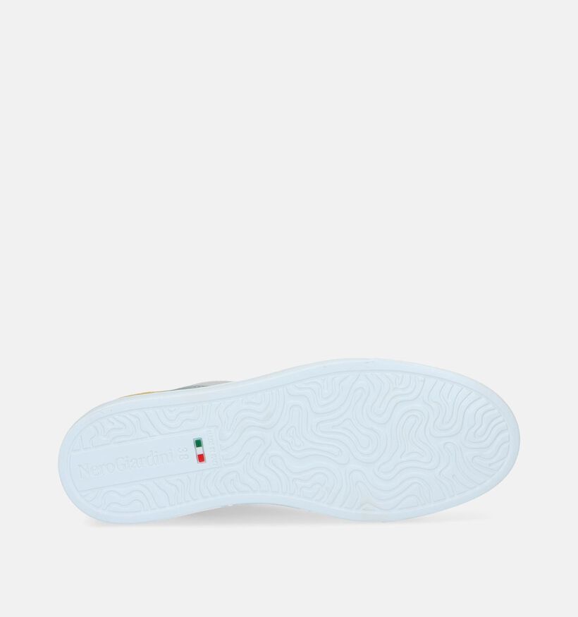 NeroGiardini Witte Sneakers voor dames (337179) - geschikt voor steunzolen