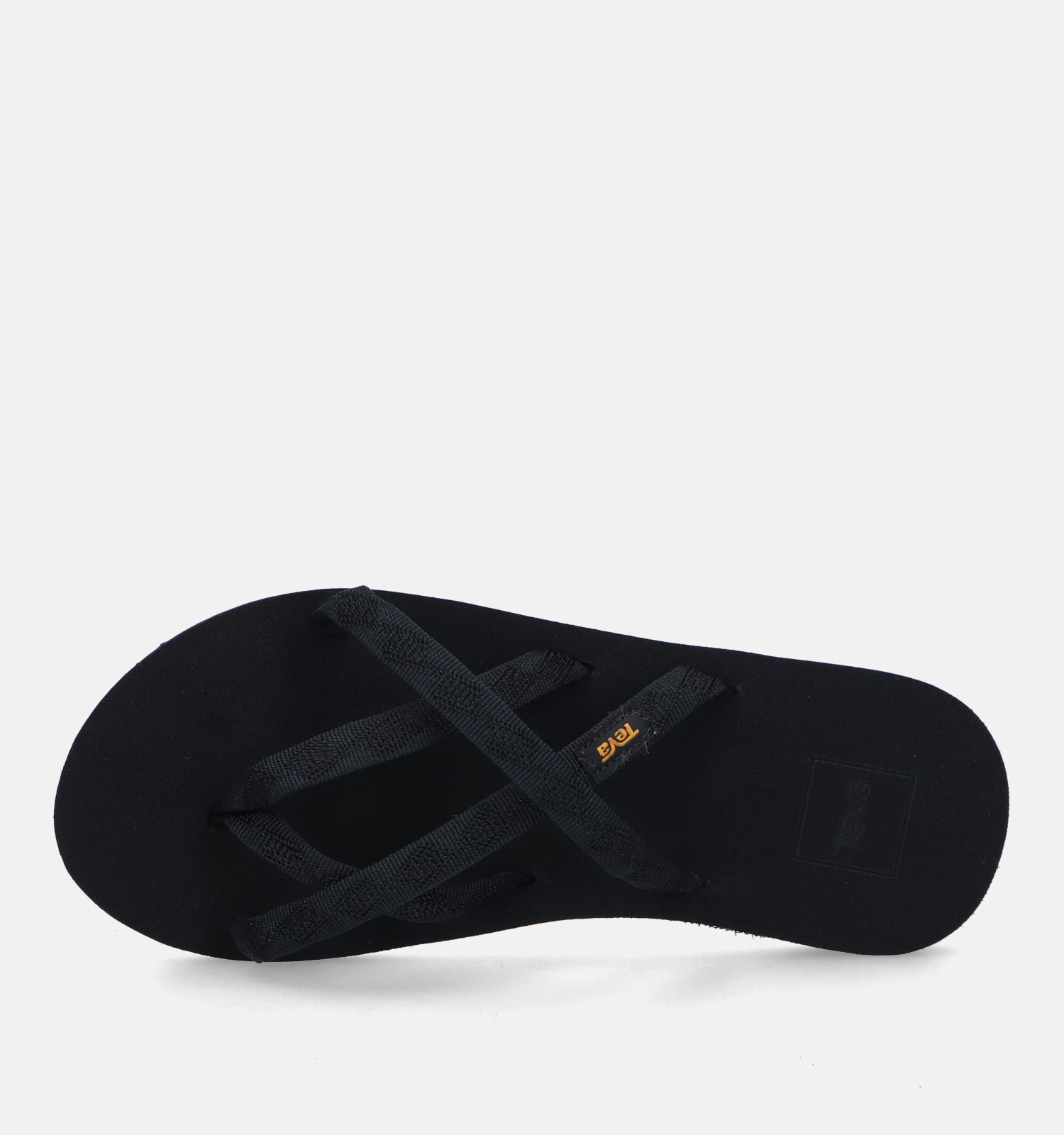 Teva Olowahu Zwarte Teenslippers Dames Slippers Online op TORFS.BE