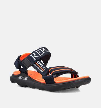 Replay Sandalen Blauw