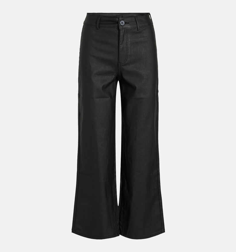 Vila Emma Wide leg jeans L30 en Noir pour femmes (328872)