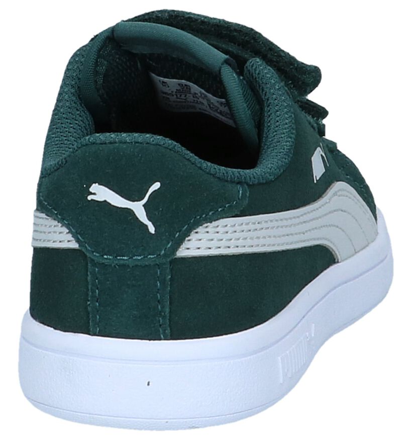 Puma Smash Baskets en Bleu en daim (293446)