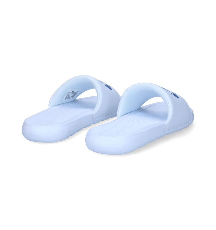 Nike Victori One Claquettes de piscine en Blanc en synthétique (302632)