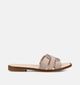 Gabor Lichtbeige Slippers voor dames (371911)