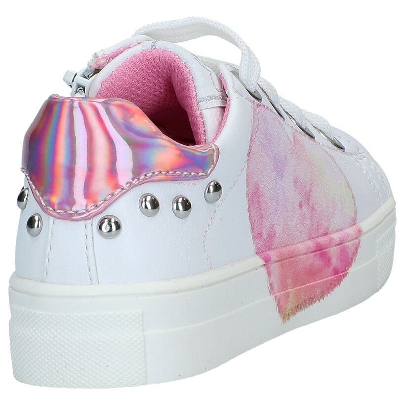 Asso Witte Sneakers in kunstleer (289330)