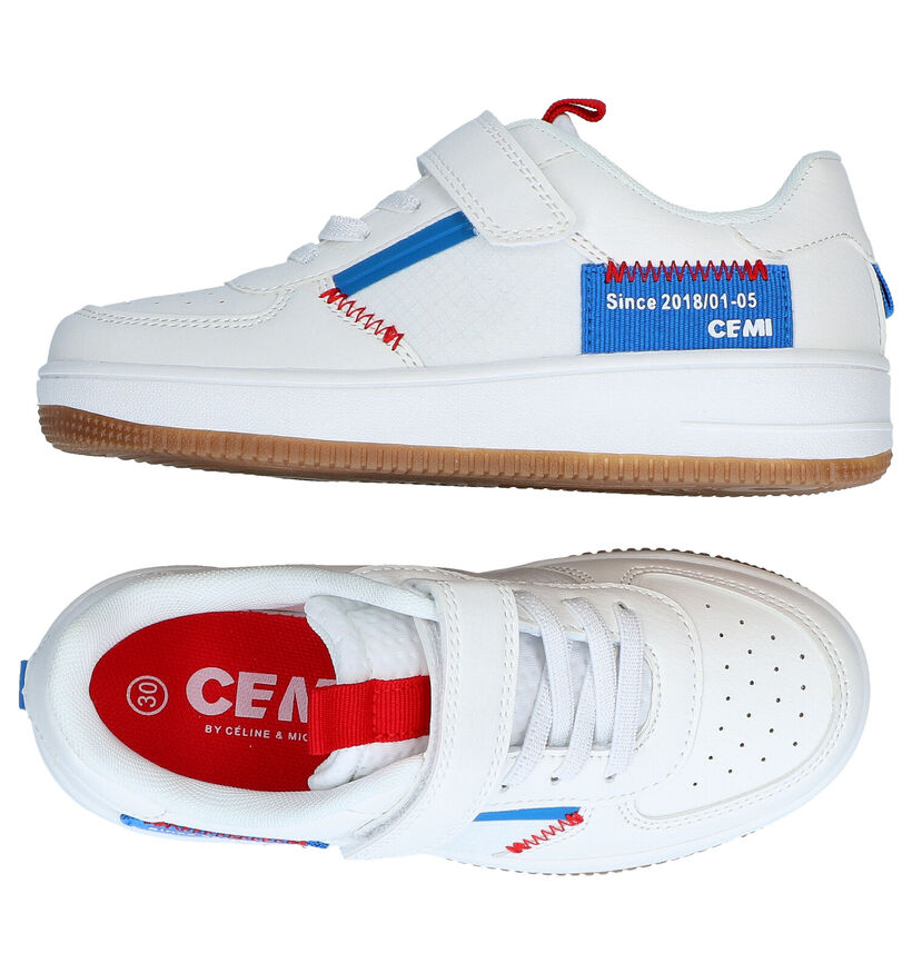 CEMI Witte Sneakers voor jongens, meisjes (319964)