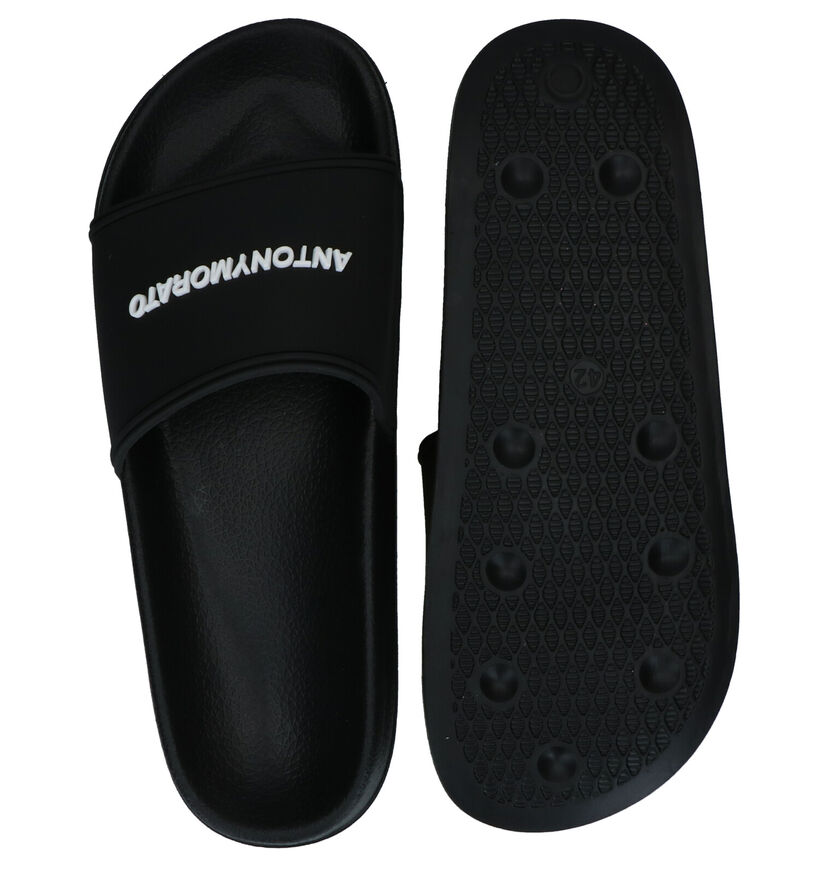Antony Morato Zwarte Slippers in kunststof (287429)