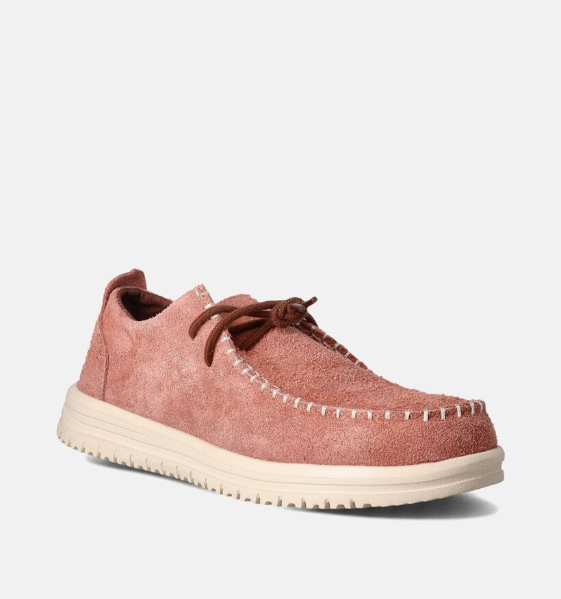 HEYDUDE Wally NXT Cognac Mocassins voor heren (356439) - geschikt voor steunzolen