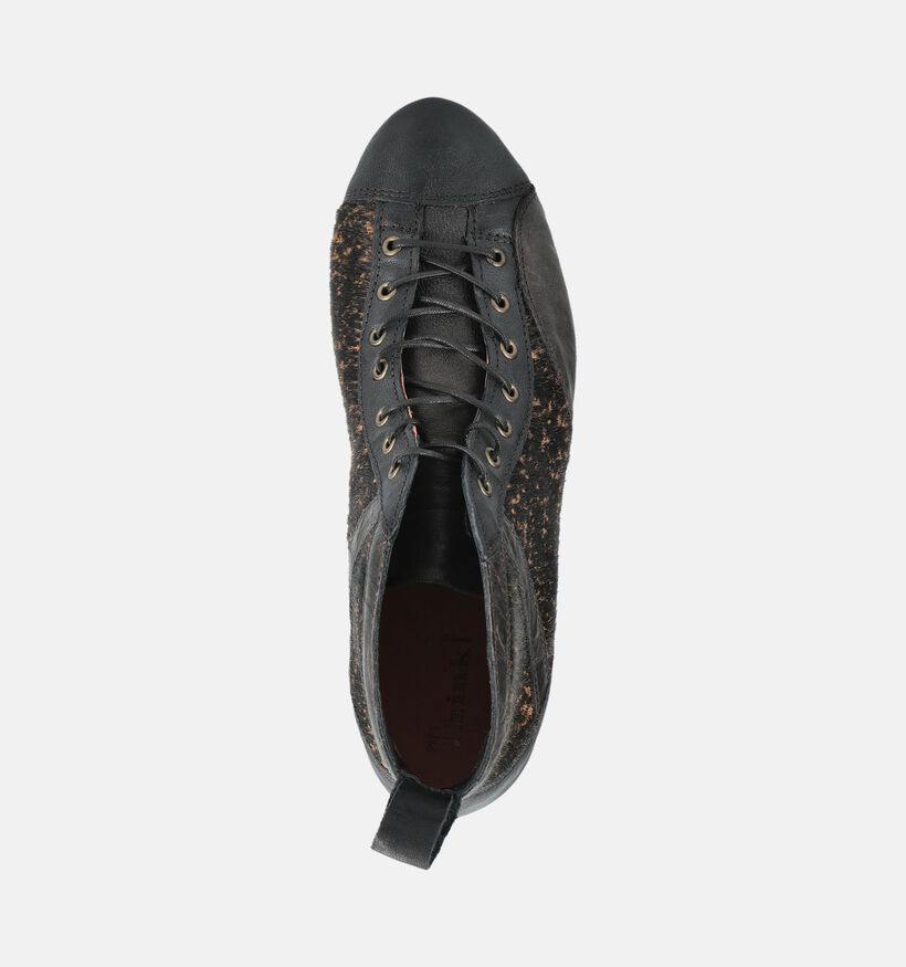 Think! Guad2 Zwarte Boots met Veter voor dames (381352)